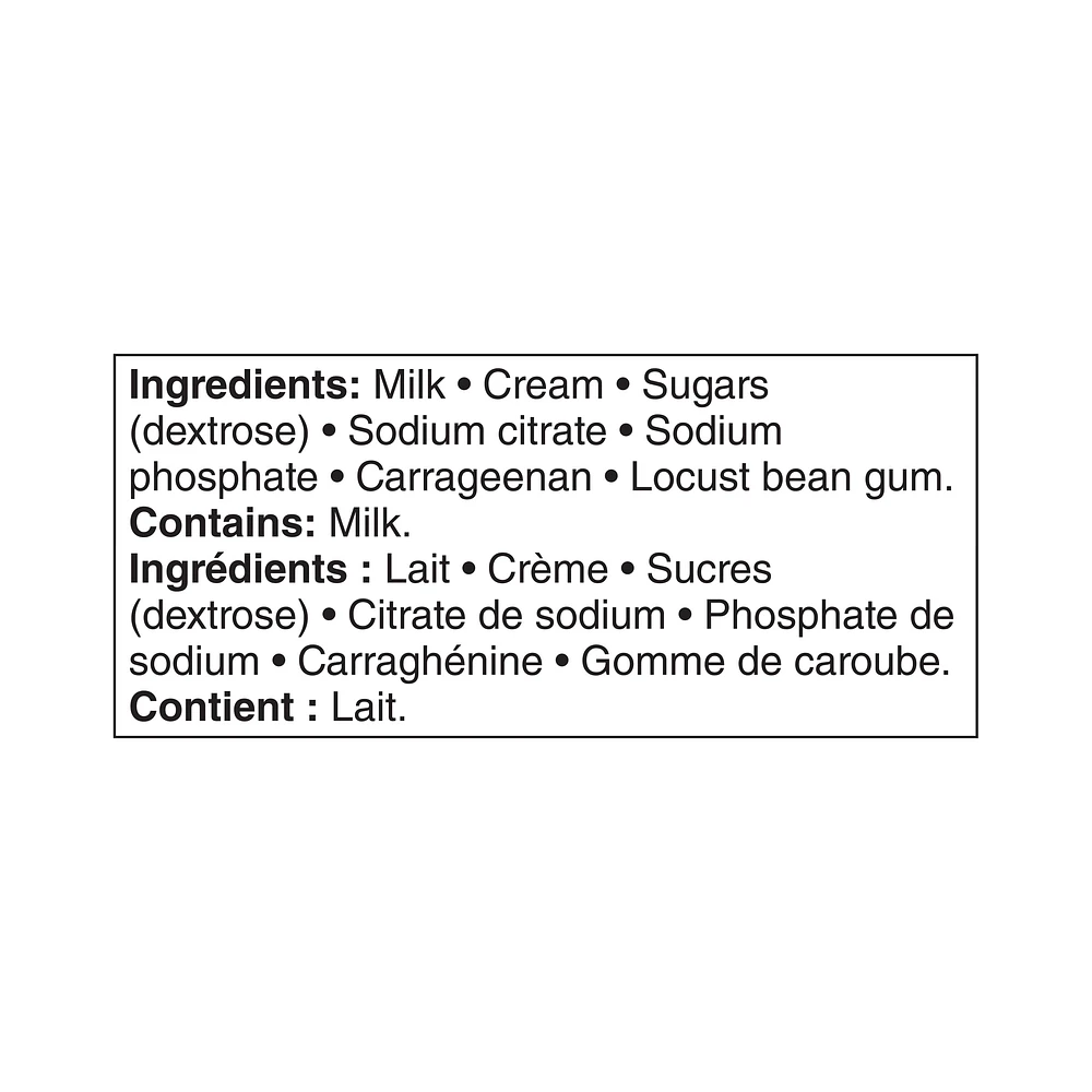 Crème à café Great Value 1 L