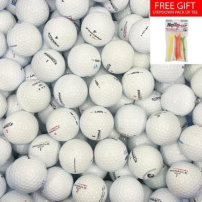 Mulligan - 88 balles de golf récupérées Pinnacle  AAA, Blanc