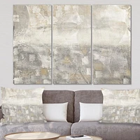 Designart Aquarelle abstraite grise Art mural sur toile