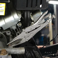 WorkPro 6.5" Long Nose Locking Pliers, Quick release