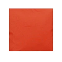 Boston Extérieur Cabana Stripe Tufted Chaid Pad Orange 16 X 16 - Ensemble De 2
