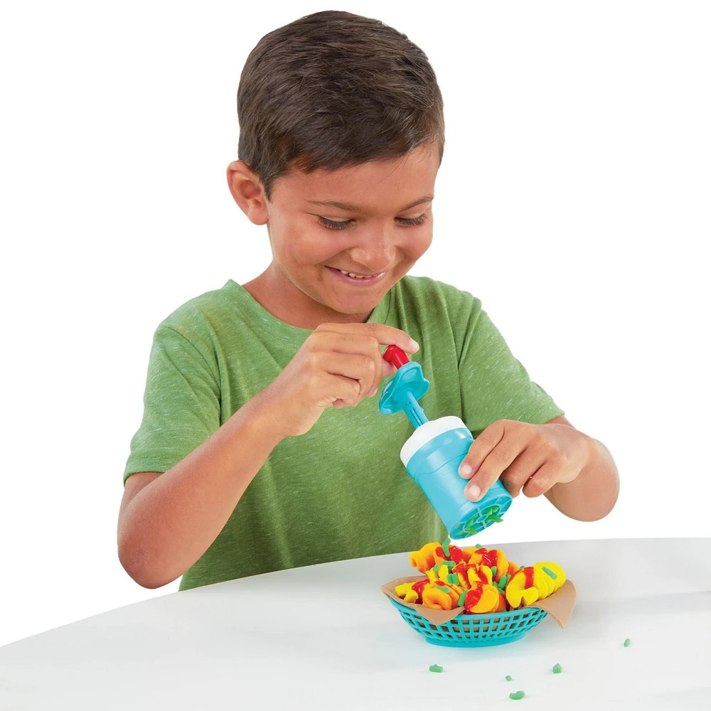 Play-Doh Kitchen Creations, jouet Friterie pour enfants avec pâte Play-Doh Drizzle et 5 couleurs de pâte à modeler atoxique, dès 3 ans À partir de 3 ans