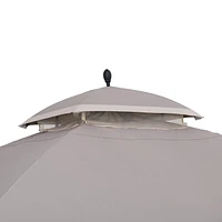 hometrends 10 ft. x 12 ft. Soft Top Gazebo, Includes bug netting