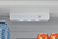 iio 11 Cu. Ft. Retro Refrigerator with Bottom Freezer in White (Left Hinge)