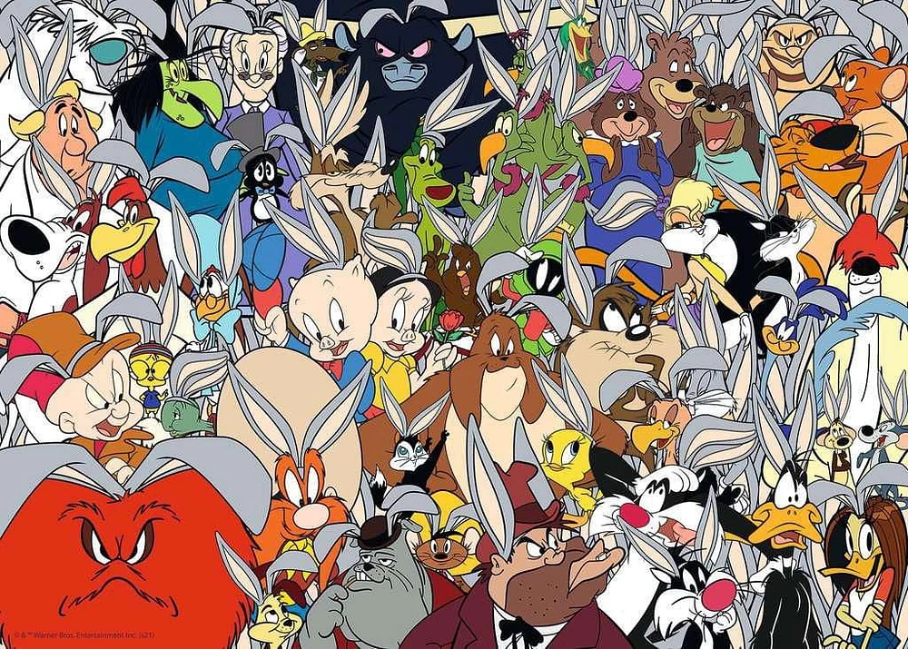 Ravensburger Défi Looney Tunes Puzzle de 1000pc