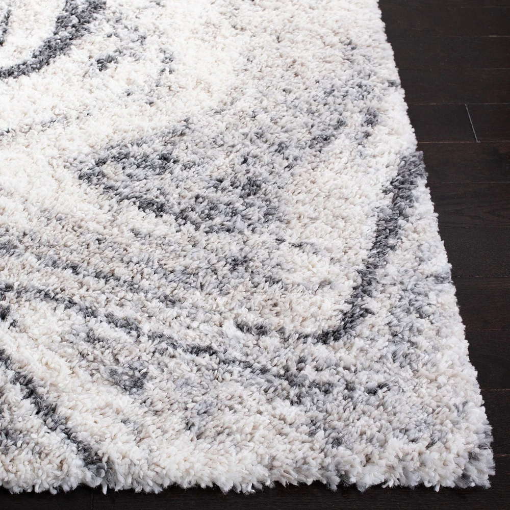 Safavieh Fontana Benton Abstract Swirls Plush Shag Area Rug