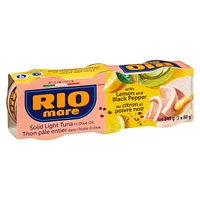 Rio Mare Thon pâle entier dans l’huile d’olive avec citron et poivre