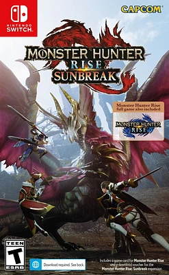 Jeu vidéo Monster Hunter Rise + Sunbreak pour (Nintendo Switch)