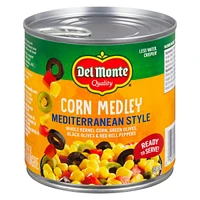 Del Monte®Corn Medley Mediterranean Style, 398 mL