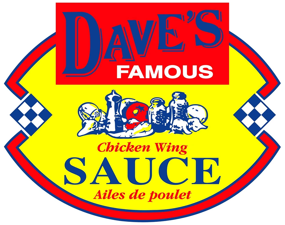 Dave's Famous Chicken Wing Sauce - Mild Sauce, Volume/Quantity - 450 mL x 24/Case