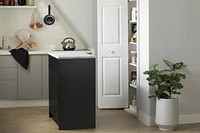Îlot de cuisine compact avec rangement de la collection Olio South Shore
