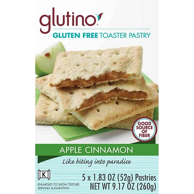 Glutino Toaster Pastry - Apple