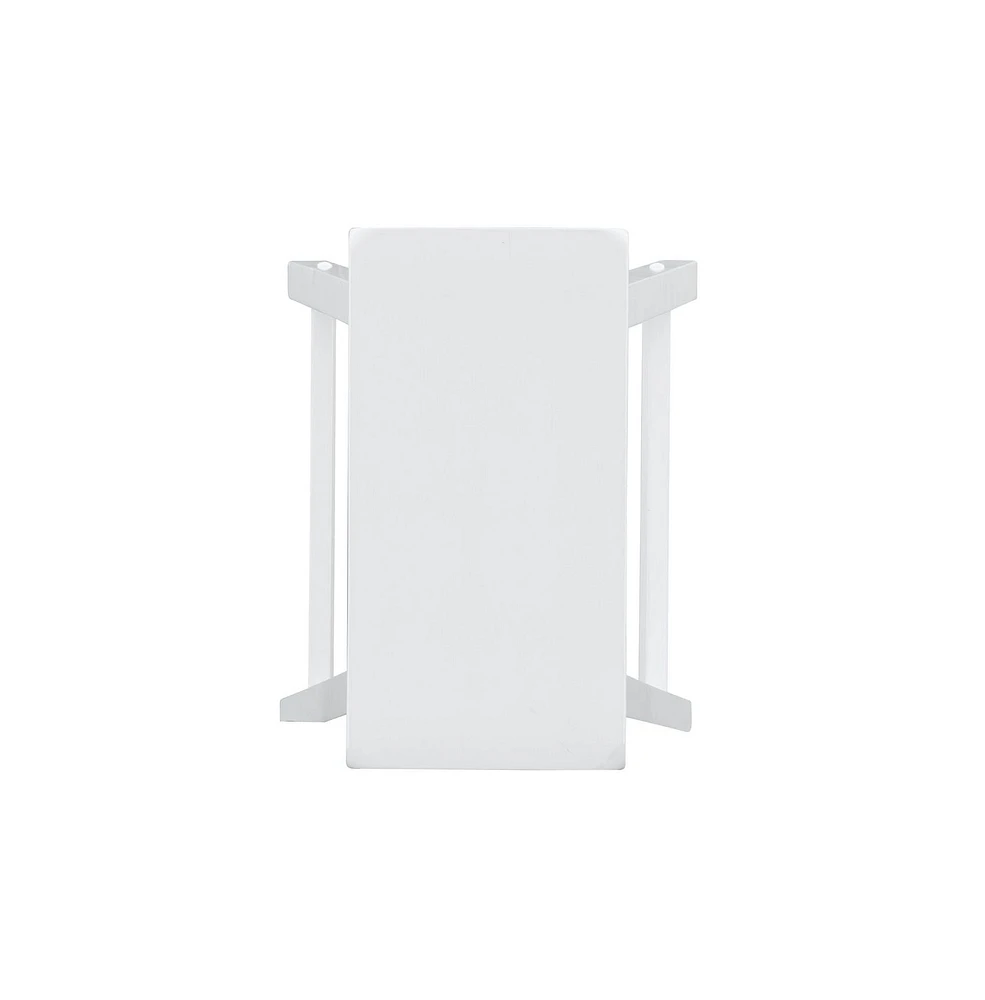 Tabouret de bar Keogh, Blanc