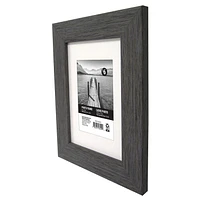 Cadre photo Tinta feutré à gris foncé Texturé gris