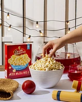 Orville Redenbacher  Light Buttery Mircowave Popcorn, 6 Pack (6 x 76 g) 456 g, Non-GMO, gluten free microwave popcorn with a high source of fibre and 50% less fat*