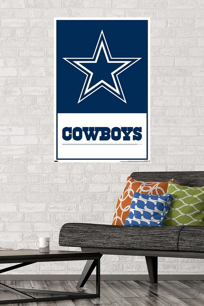 NFL Dallas Cowboys- Logo 21 Wall Poster