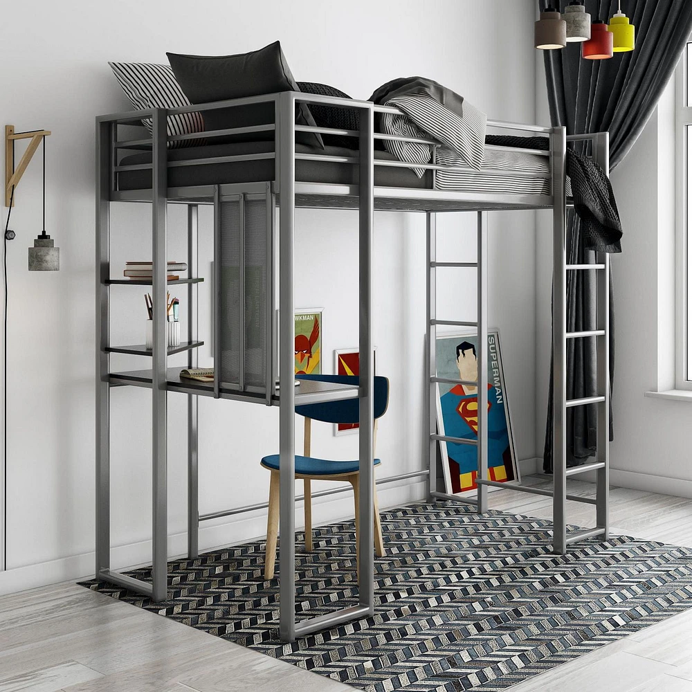Lit mezzanine une place Abode de DHP