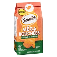 Goldfish® Mega Bites Cheddar Jalapeno Crackers 167g Bag, Goldfish Crackers 167 g