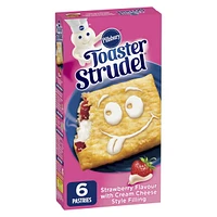 Pillsbury Toaster Strudel Strawberry Flavour with Cream Cheese Style Filling