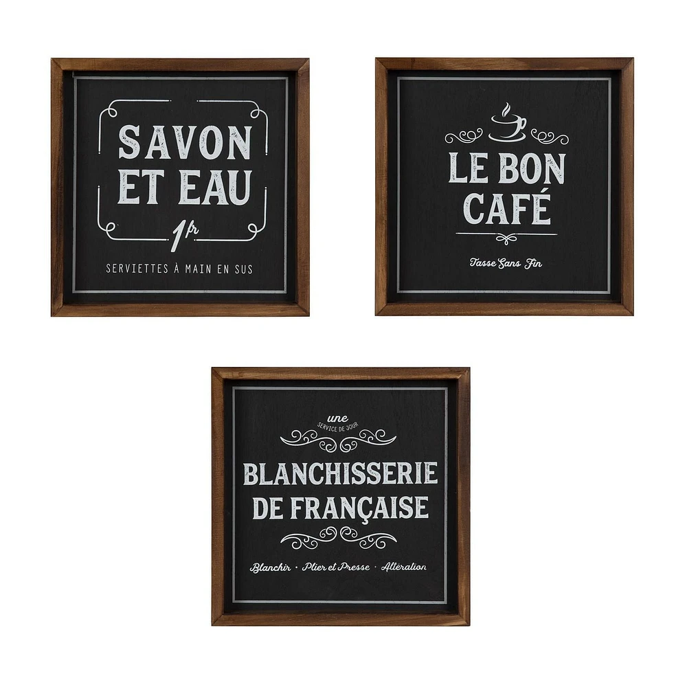 Art d’époque encadré avec café de Hometrends
