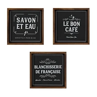 Art d’époque encadré avec café de Hometrends