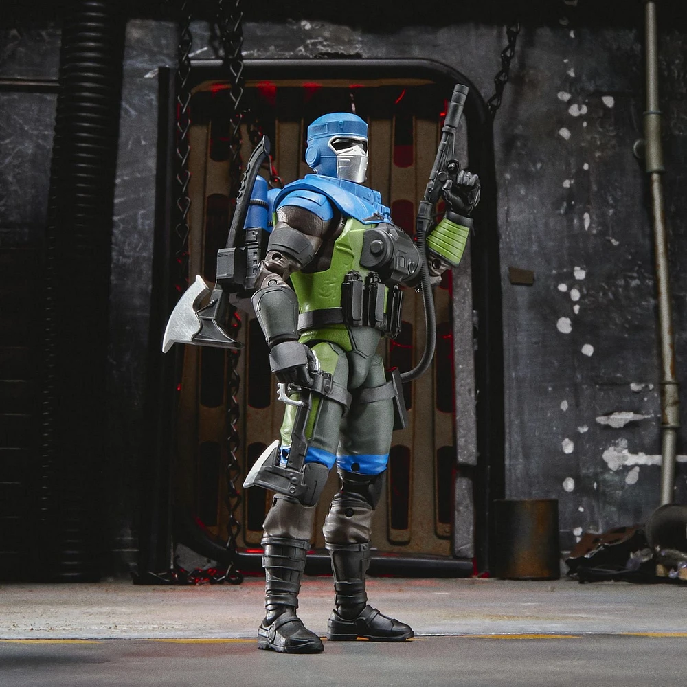 G.I. Joe Classified Series Mad Marauders Gabriel “Barbecue” Kelly Action Figure 58 Collectible Premium Toy 6-Inch-Scale Custom Package Art