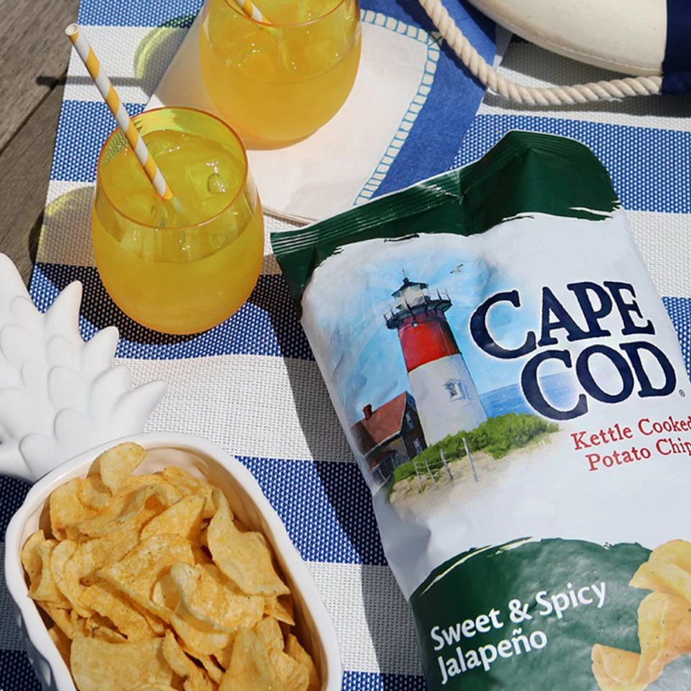 Cape Cod Sweet & Spicy Jalapeño Kettle Cooked Potato Chips, 220 GR