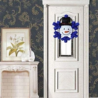 Couronne de flocon de neige de guirlandes de Noël