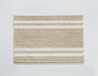 Chaps Tapis de bain de luxe – Confort moelleux pour salles de bains élégantes, marron clair, 43,2 x 61 cm