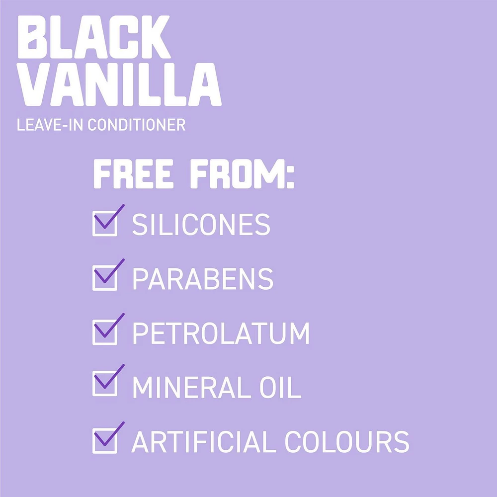 Carol's Daughter Black Vanilla Crème sans rinçage Hydratant et Démêlant avec Vitamine B5 et Aloe, 8fl oz Après-Shampooing Sans Rinçage