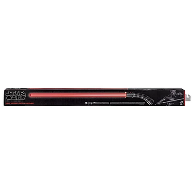 Star Wars The Black Series, sabre laser Force FX d'Asajj Ventress avec LED et sons, article de jeu de rôle de collection