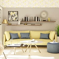 Elements 60" Wood Mantel/Shelf