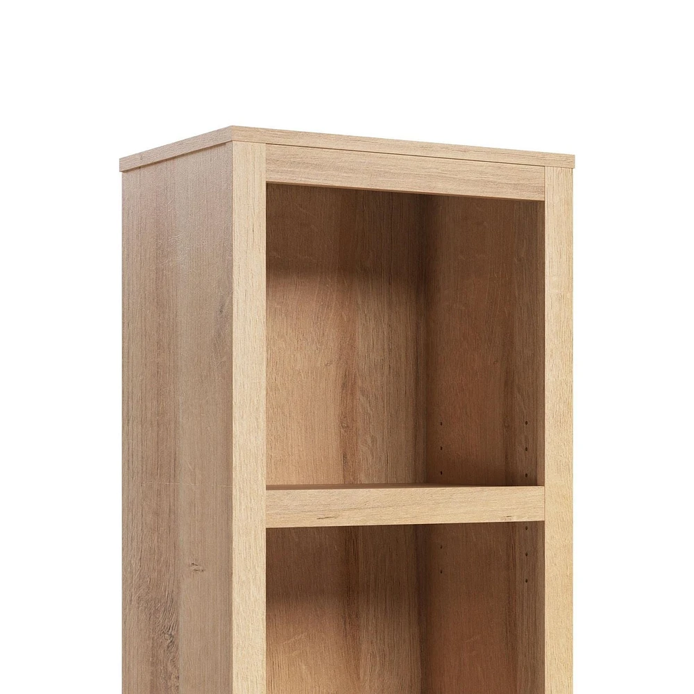 Prepac Moda 5 Shelves Bookcase Natural Oak