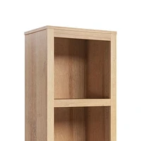 Prepac Moda 5 Shelves Bookcase Natural Oak