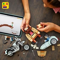 LEGO Harry Potter Hagrid & Harry's Motorcycle Ride Building Toy - Kids Motorcycle Toy for Boys and Girls, Harry Potter Fans, Ages 9+ - Gift Idea for Birthdays - 76443