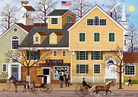 Buffalo Games - Le puzzle Charles Wysocki - The Bookstore - en 300 pièces