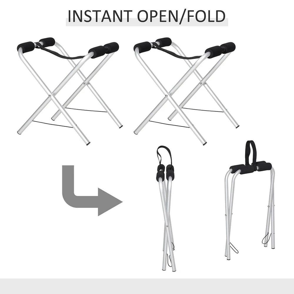 Soozier 2 Kayak Stand Autoportant Paddle Board Ground Rack Accessoires Premium