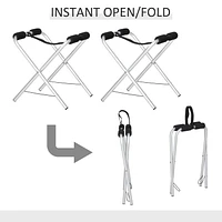 Soozier 2 Kayak Stand Autoportant Paddle Board Ground Rack Accessoires Premium