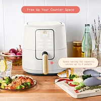 Beautiful friteuse à air de 3 pintes avec technologie TurboCrisp par Drew Barrymore Friteuse à air 3 pintes