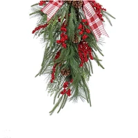 Holiday Time Christmas 32IN Evergreen Swag
