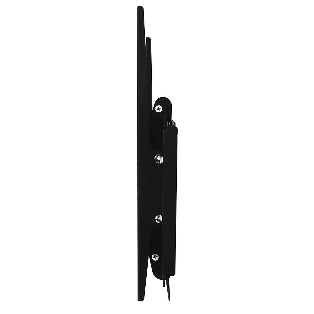 Support mural antivol pour téléviseur inclinable résistant aux intempéries de RCA, 37 po à 90 po - Noir