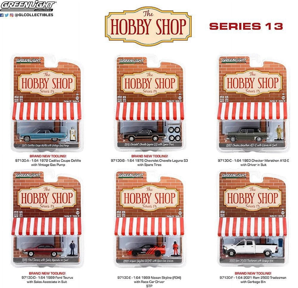 GreenLight 1:64 The Hobby Shop Jouet Véhicules Série 13