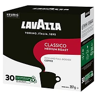 Lavazza - Classico K-Cups - Medium Roast Blend, K-Cup Capsules - 30ct