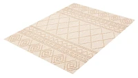 ECARPET Jute Style Area Rug for Bedroom, Living Room