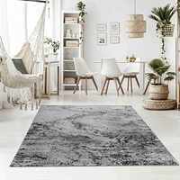 Rug Branch Collection Sakarya Tapis de couloir d'intérieur contemporain abstrait Splash