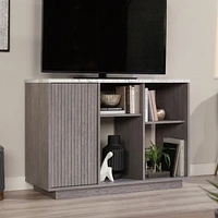 Sauder La Collection East Rock Meuble de rangement décoratif, Finition Ashen Oak, 431762