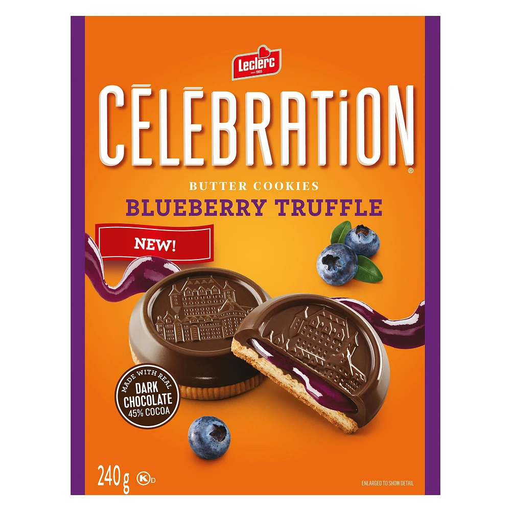 Celebration Blueberry Truffle Cookies