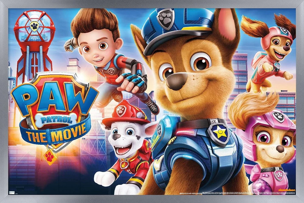 Nickelodeon Paw Patrol Movie - Theatrical Wall Poster, 22.375" x 34"