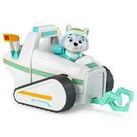 PAW Patrol, Déneigeuse d'Everest avec figurine à collectionner, pour les enfants à partir de 3 ans