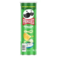 Pringles Sour Cream & Onion Flavour Potato Chips 156 G, 156g